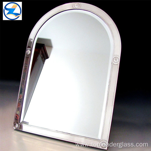 Tempered glass mirror colored silver/ aluminium mirror